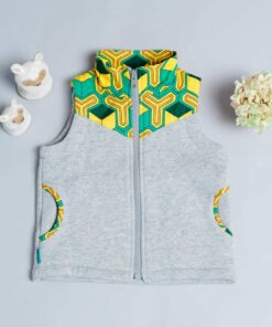 高領拉鍊背心-訂製 和風14vs略厚24