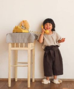 不縮口寬管長褲-訂製(需備註花色編號)