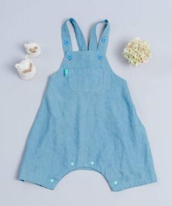 包屁鬆緊吊帶(短)褲- 牛1