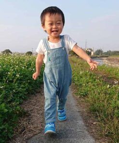 包屁鬆緊吊帶(長褲)-訂製 牛1