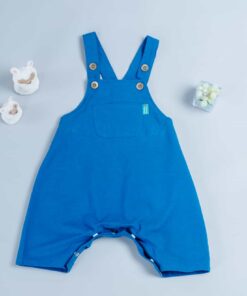 包屁鬆緊吊帶(短)褲- 棉麻12