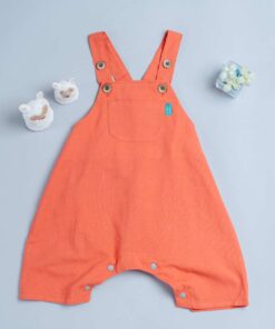 包屁鬆緊吊帶(短)褲- 棉麻29