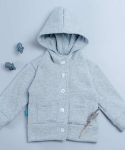 戴帽外套-訂製(四合釦) 略厚24