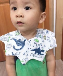 大星星口水巾-訂製 六層紗 花色需另外放到購物車