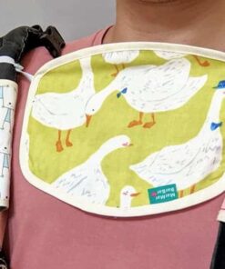 四層紗貼臉口水巾-訂製 動物15-紗