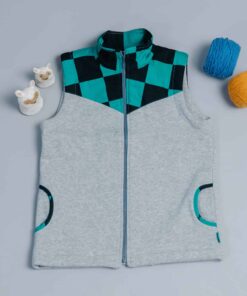 高領拉鍊背心-訂製 和風1vs略厚24