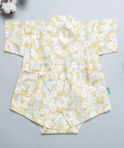 包屁-甚平紗布衣-訂製 花57