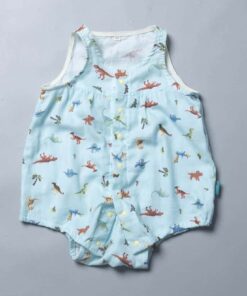 無袖包屁衣-訂製 自然18-紗