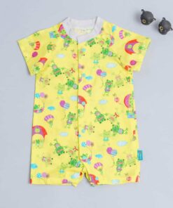 包屁連身衣(短袖)-現貨 瓜瓜青蛙 60cm