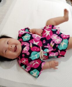 包屁-甚平紗布衣-訂製 和風17 嬰兒 包屁-衣 連身衣