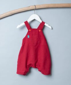 包屁鬆緊吊帶(短)褲-棉麻14