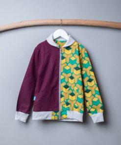 防曬輕外套-微領拉鍊訂製 和風14vs暗紫