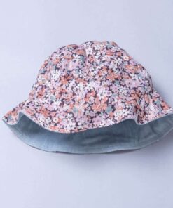 雙面漁夫帽-"現貨"55cm 櫻花紅