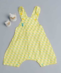 包屁鬆緊吊帶(短)褲- 動物2-紗