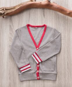 微領拉鍊外套-"現貨" 80cm