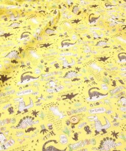 自然14(二紗)-黃底恐龍