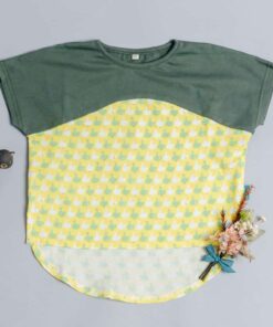 短袖上衣-訂製 動物2vs輕薄4(綠)