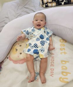 包屁-甚平紗布衣-訂製 和風50