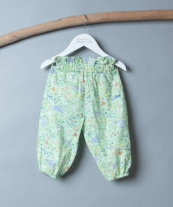 防蚊縮口寬管褲 動物5 90cm