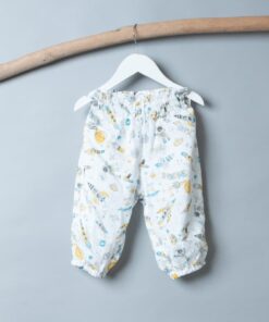 防蚊縮口寬管褲-訂製 自然11-紗