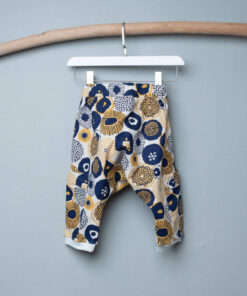 哈倫九分長褲-訂製 花75