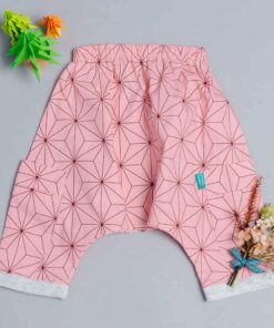 哈倫九分長褲-訂製 和風7