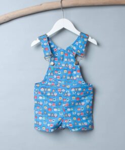 包屁吊帶短褲-"現貨" 交通11 80cm