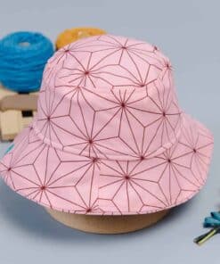 帽圍可調塑型漁夫帽-訂製-和風7