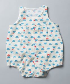 無袖包屁衣-訂製 和風34