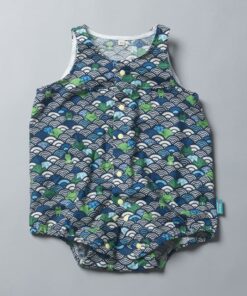 無袖包屁衣-訂製 和風33