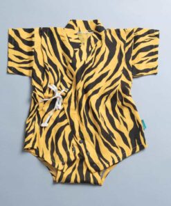 包屁-甚平紗布衣-訂製 動物28-紗