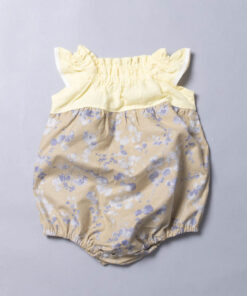 電火球包屁衣-訂製 棉麻20vs花56