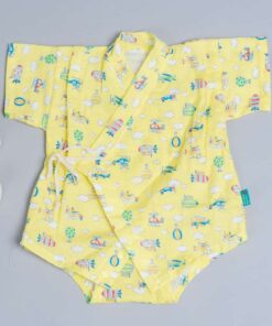 包屁甚平紗布衣-現貨 70cm 交通1