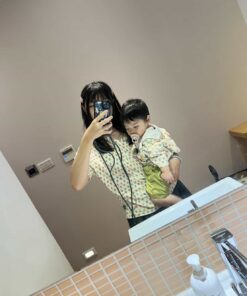 皮蛋6分袖上衣-訂製 動物11-彈性