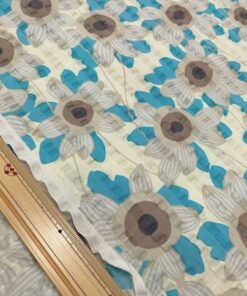 花70(鋼印)-意境藍花