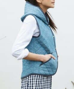 媽媽-戴帽背心-訂製