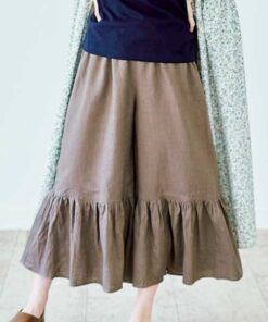 波西米亞魚尾中長褲裙-訂製