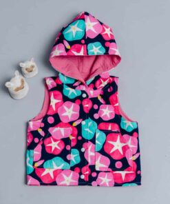 保暖連帽(雙面)背心-訂製 和風17