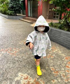 抗風防雨雙面斗篷-訂製 花58vs防潑41(缺料中)