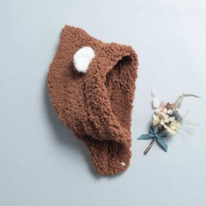 熊帽、圍巾-MarMarBarBar手作童衣