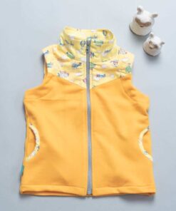 護頸高領拉鍊背心-現貨 交通1 100cm