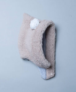 脖圍精靈帽-現貨 大地黃 52cm