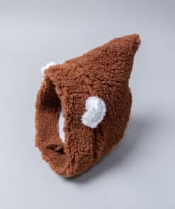 脖圍精靈帽-現貨 咖啡熊 54cm