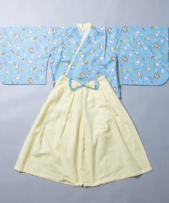 淺草振袖和服-訂製 和風15vs棉麻13(綠)