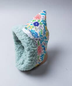 脖圍精靈帽-訂製 名32vs湖水綠