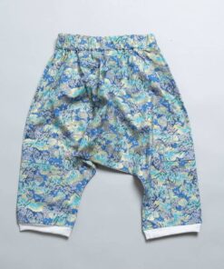 哈倫九分長褲-訂製 和風25