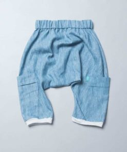 哈倫九分長褲-訂製 牛仔棉麻