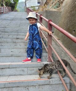 沒事別拆蝴蝶結吊帶褲-訂製 和風29