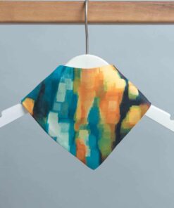 三角領巾-現貨 馬賽幾何