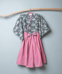 淺草振袖和服-訂製 花3vs棉麻28